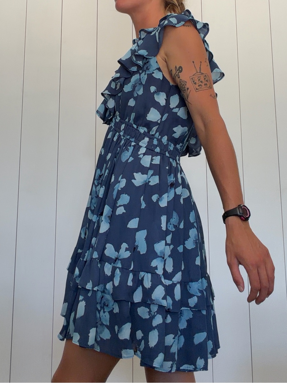 BLUE DRESS - Picture 4 of 5